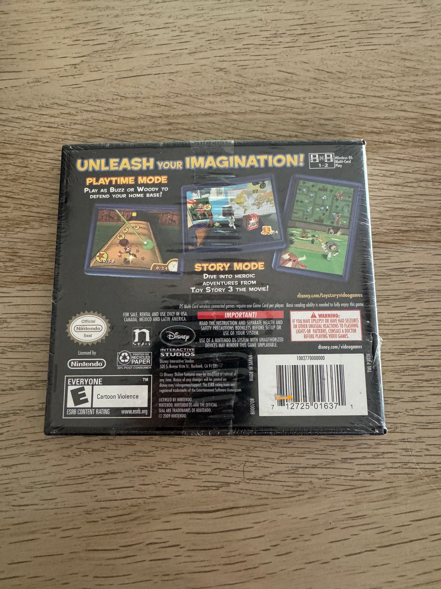 .geegienda - toy story 3 - nintendo DS videojuegos Disney Pixar