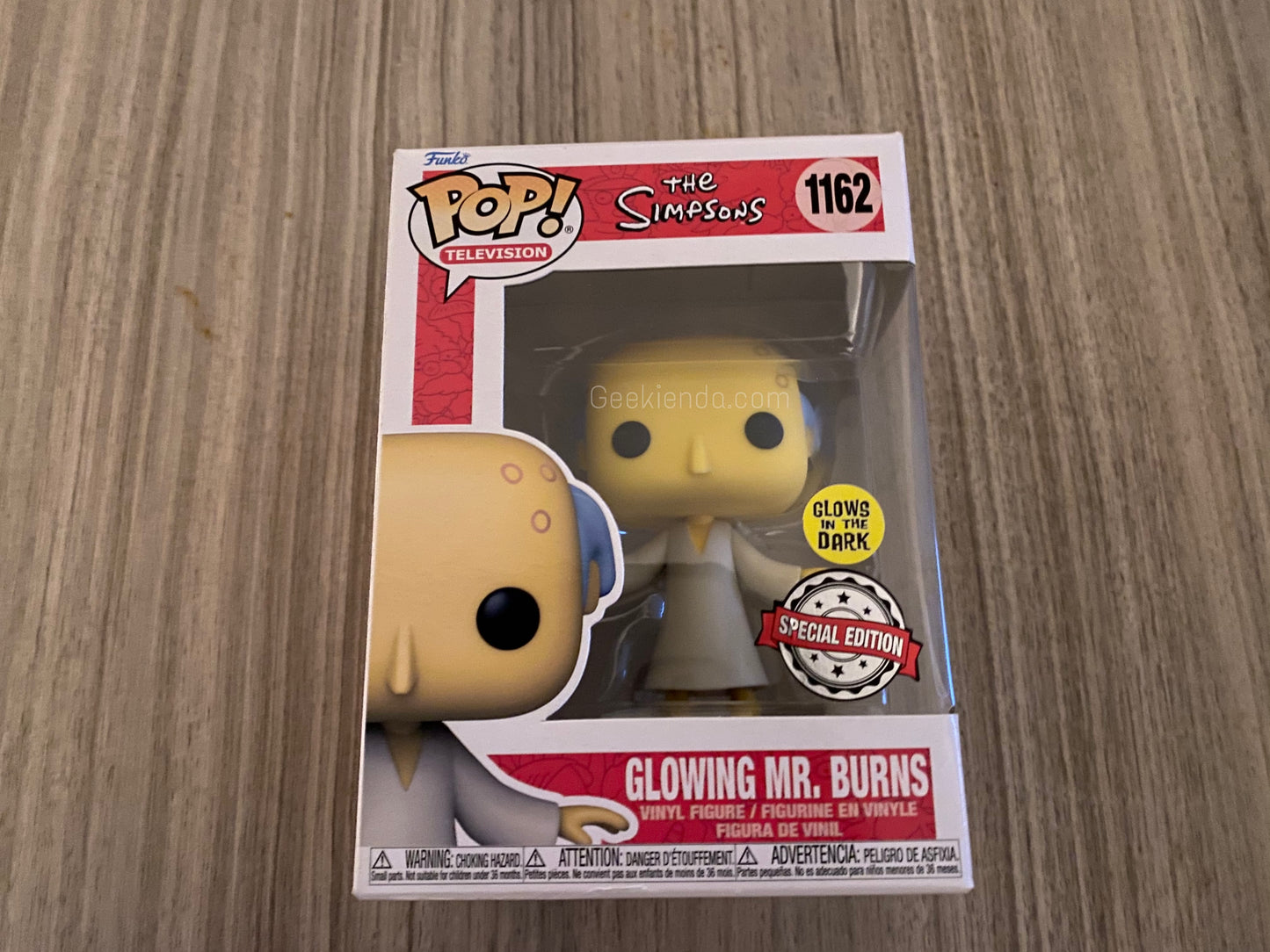 .Geekienda - Funko Pop Simpsons Alien Mister Burns Vinyl Figure
