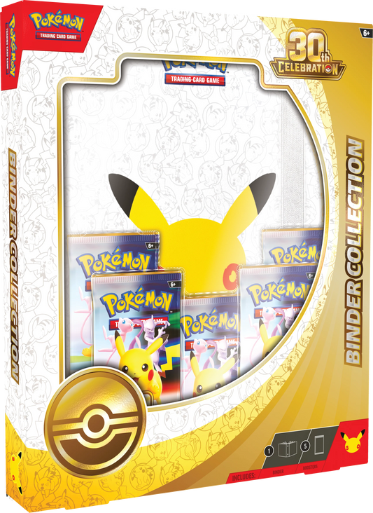 .Geekienda - cartas coleccionables Pokémon TCG: 30TH Celebration - Binder Collection (en inglés)