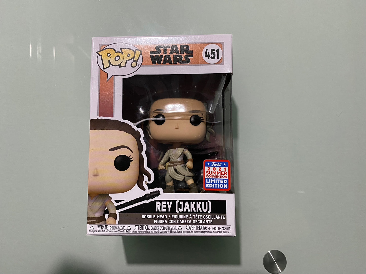 .Geekienda - Funko Pop rey (jakku) summer convention - Star Wars