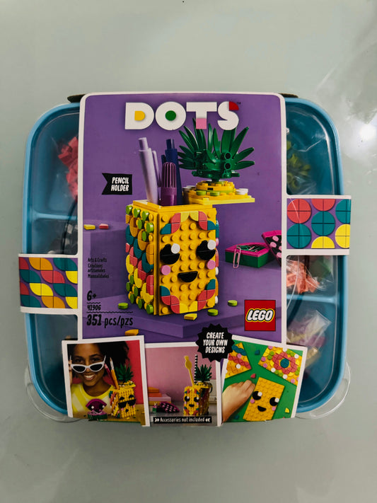 .Geekienda - LEGO SET 41906 DOTS Porta lapices forma de piña  - LEGO