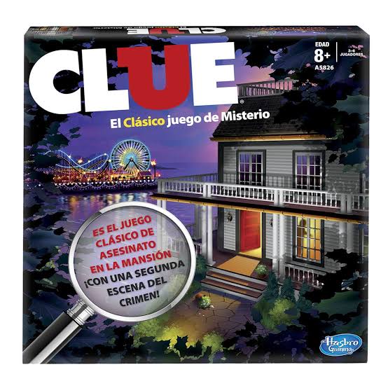 .Geekienda - clue juego de mesa -hasbro gaming
