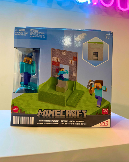 .Geekienda - minecraft conjunto de mina de diamantes - programas infantiles