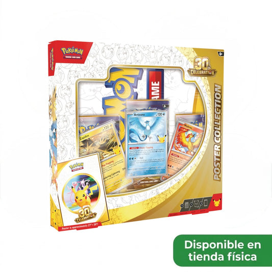 .Geekienda - cartas coleccionables Pokémon TCG: 30TH Celebration - Poster Collection (en inglés)