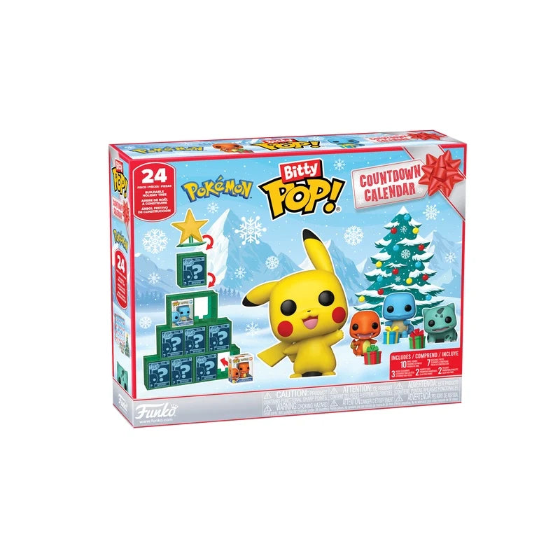 .geekienda - Funko Bitty Pop Countdown Calendar: Pokemon Calendario Navidad 24 dias